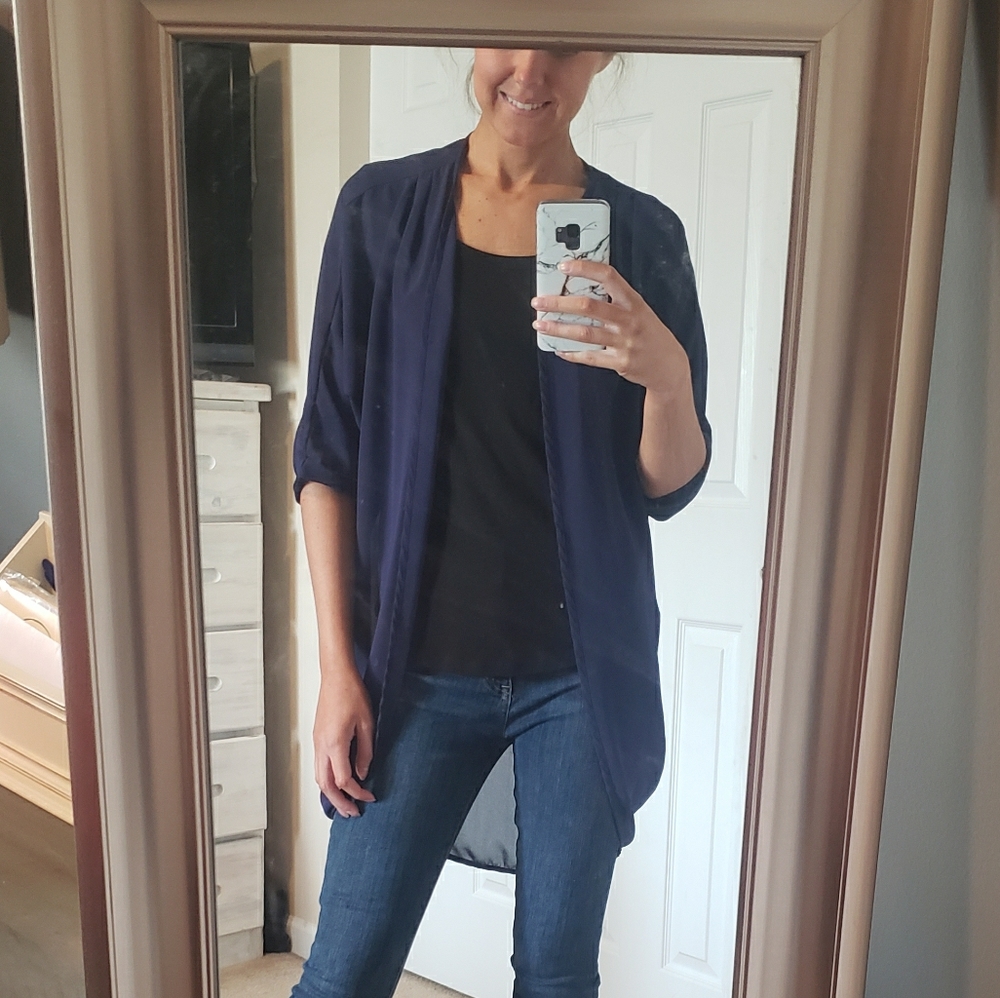 Navy Kimono